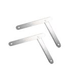 2x aluminium подножка шарнир фиксация поддержка усиленный наконечник рулевой тяги Attachment коннектор roke-ta, складной подножка аксессуары 