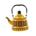 2.5L чай кофе вода оборудование орнамент .. China. ретро .. эмаль старый плата bell Home кухня плита для бытового использования отель 