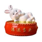  China. старый Новый год. заяц. изображение копилка. украшение миниатюра полимер кейс для хранения дом. оборудование орнамент скульптура магазин, настольный офис, шкаф для 
