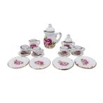  кукольный дом миниатюра фарфор чайная чашка симуляция обеденный одежда оборудование орнамент 