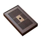 竹製茶托 排水式皿 茶器小物 茶室用