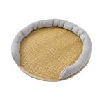 籐ペット冷却マット サマーマットレスアクセサリー 快適でお手入れ簡単 屋外 屋内 ポータブル 通気性 睡眠用ベッドクッション 犬用