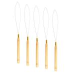  из дерева руль yarn threading петля turner крюк 1 комплект соединительная муфта повторный использование возможный бисер Roader 