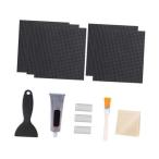 トランポリンパッチ修理キット トランポリン修理キット 接着剤付き 交換部品 パンク修理 トランポリン交換マット テント、日よけ用