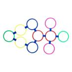 10 шт. скорость Agility тренировка кольцо, спорт скорость кольцо комплект, тренировка tos оборудование, легкая атлетика футболка для многоцветный скорость a