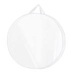 ショッピングクリスマスリース クリスマスリース収納袋、デュアルジッパーのリース収納袋、クリスマス装飾組織用リースコンテナバッグ