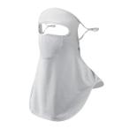 日焼け防止フェイスカバー アイスシルクマスク 多目的 洗える 耳掛けネックゲートル 耳かけ式フェイスマスク メンズ ランニング 旅行用