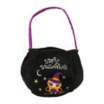  Halloween Trick или уход сумка подарок ведро party сувенир руль имеется повторный использование возможный Halloween уход сумка сладости корзина ребенок 