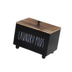 ショッピングタンポン 木製タンポンオーガナイザー、タンポンオーガナイザーと蓋、装飾容器、タンポン容器、素朴な木製ディスペンサーボックス、タンポン収納