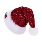  Рождество шляпа украшен блестками Santa Claus шляпа soft headgear head одежда Рождество party шляпа фестиваль stage Performance для 