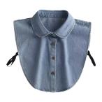  женский Denim поддельный цвет юбка половина шаль шея одежда elegant рубашка лучший поддельный цвет 