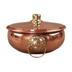  медный кастрюля сябу-сябу . починка простой stock pot кухонная утварь многоцелевой китайский традиция суп кастрюля кухня ресторан для 