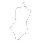  купальный костюм дисплей вешалка бикини дисплей хранение автобус костюм la Clan канава - портативный ng подставка . пляж одежда гардероб прачечная 