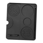 ショッピングバリスタ エスプレッソタンピングマット エスプレッソアクセサリー シリコン製 滑り止め バリスタツール クッション タンプマット タンパーホルダーパッド バーカ