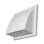 ショッピング排気口カバー 排気口フード、壁面換気口カバー、簡単設置、浴室・洗濯室・屋外用換気グリル排気キャップ