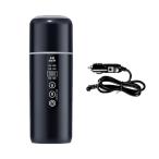 12V/24V автомобильный чайник boila- изоляция cup температура отображать портативный путешествие для кофе кружка обогреватель cup Family машина 