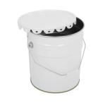  металлический краска жестяная банка многоцелевой руль имеется крышка имеется портативный служебная программа бледный краска ведро лак клей DIY товары для творчества craft для 