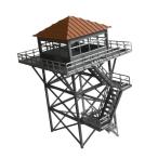 1:64 шкала миниатюра мониторинг . модель collector предназначенный декортивный элемент железная дорога scene аксессуары железная дорога система безопасности tower 