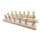  коричневый n ключ покрывало тканый машина, ручной вязки party Home украшение повышение возможный из дерева ткань машина рама начинающий шарф DIY для любителей 