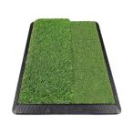  Golf hiting коврик тренировка коврик goru мех подарок нескользящий настоящий искусственный газон накладка резина основа наружный земля внизу . дом закрытый для 