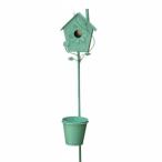  посадочная машина имеется оборудование орнамент для bird house крепление, опора k- Vintage стиль. независимый тип металлический сад крепление, опора k, кованый птица для кормушка & посадочная машина ( двор веранда для )