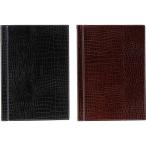  натуральная кожа булавка отверстие меню ( черный ko модель )( большой A4 4 страница ) LB-711 /... меню книжка зажим булавка модель 