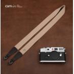 cam-in камера ремешок хлопок бежевый одноцветный ремешок модный симпатичный наклонный .. трос кольцо шея .. запястье круг дыра type CAM1929B95