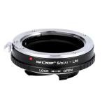 K&amp;F Concept линзы крепление адаптор KF-AAM ( Sony ( Minolta )A крепление линзы - Leica M крепление изменение ) диафрагмирования кольцо имеется 