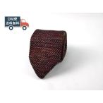 ニットタイ ナロータイ ネクタイ 赤系 剣先タイプ DM便発送