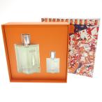  как новый * Hermes духи H24o-doto трещина подарок комплект 100ml 12.5ml с коробкой Hermes[AFI19]