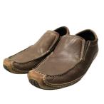  Cole Haan обувь для вождения кожа Brown мужской размер 9 COLE HAAN примерно 26.5cm[AFC34]