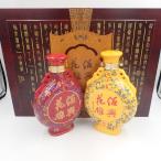 [ не . штекер ].. шт. цветок ..25 год 30 год shaoxingjiu China sake 2 шт. комплект [X1]