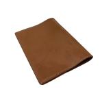  кожа поле sefia паспорт кейс Brown Leather field SEFIA[AFI18-3][ б/у ]