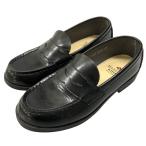  Hal ta Loafer чёрная кожа Kids размер 22.0 HARUTA примерно 22.0cm[AFD15]