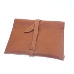  не использовался * земля магазин сумка библиотека покрытие обложка для книги цветный масло nme кожа Brown с коробкой [AFI23]