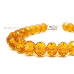  стекло бисер браслет цитрин примерно 8×6mm crystal стекло кнопка cut натуральный камень Power Stone женский аксессуары 