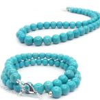  натуральный камень колье бирюзовый изумруд очистка 6mm Power Stone аксессуары 