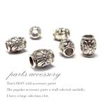 アクセサリーパーツ メタルパーツ スペーサービーズ 5個セット パワーストーン ハンドメイド アクセサリー