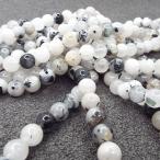 天然石ビーズブラックルチルクォーツ...