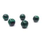 天然石ビーズマラカイト孔雀石粒売り...