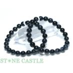 石流通センター 高品質 天然石 ブレスレット インディゴライト (ブルートルマリン) (約8.5〜9mm) (ケース付) パワーストーン
