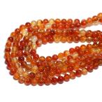 石流通センター丸ビーズ天然カーネリ...