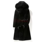 秋冬 レディース ファーコート 毛皮コート おしゃれ レディースコート 本物のファー アウター ジャケット　暖かい OL　通勤　レディースアウター