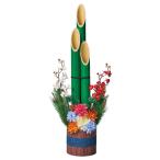 門松 正月飾り 造花 門松作り_モダン門松アレンジ 高さ100cm 1台_58-186-2-1_8724-3124