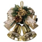 クリスマス 飾り 飾り付け 装飾_クリスマスベルハンガー ゴールド 1個_58-48-4-2_8257-332