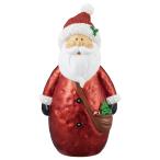 ショッピングサンタ クリスマス 飾り 飾り付け 装飾_シャインサンタオブジェ サンタ 高さ45cm 1個_58-104-2-1_8808-168