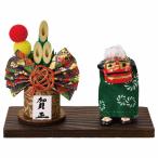 正月飾り  玄関 置物_正月飾り 幅12cm 獅子舞 1個_58-182-4-1_8724-3110