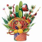 門松 正月飾り 造花 門松作り_ミニモダン門松 寿 1個_58-185-5-3_7892-5386