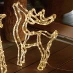 ショッピングイルミネーション イルミネーション 屋外 led おしゃれ_LEDモチーフライト クリスタル トナカイ 1台_58-79-1-1_8162-2702
