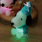 ショッピングイルミネーション イルミネーション 飾り ランプ おしゃれ_クリスマスライト ミニスヌーピー ミントグリーン 1個_58-92-2-5_8736-1916